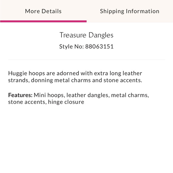 NWT Free People Treasure Dangles in Mother of Pearl - Picture 4 of 5